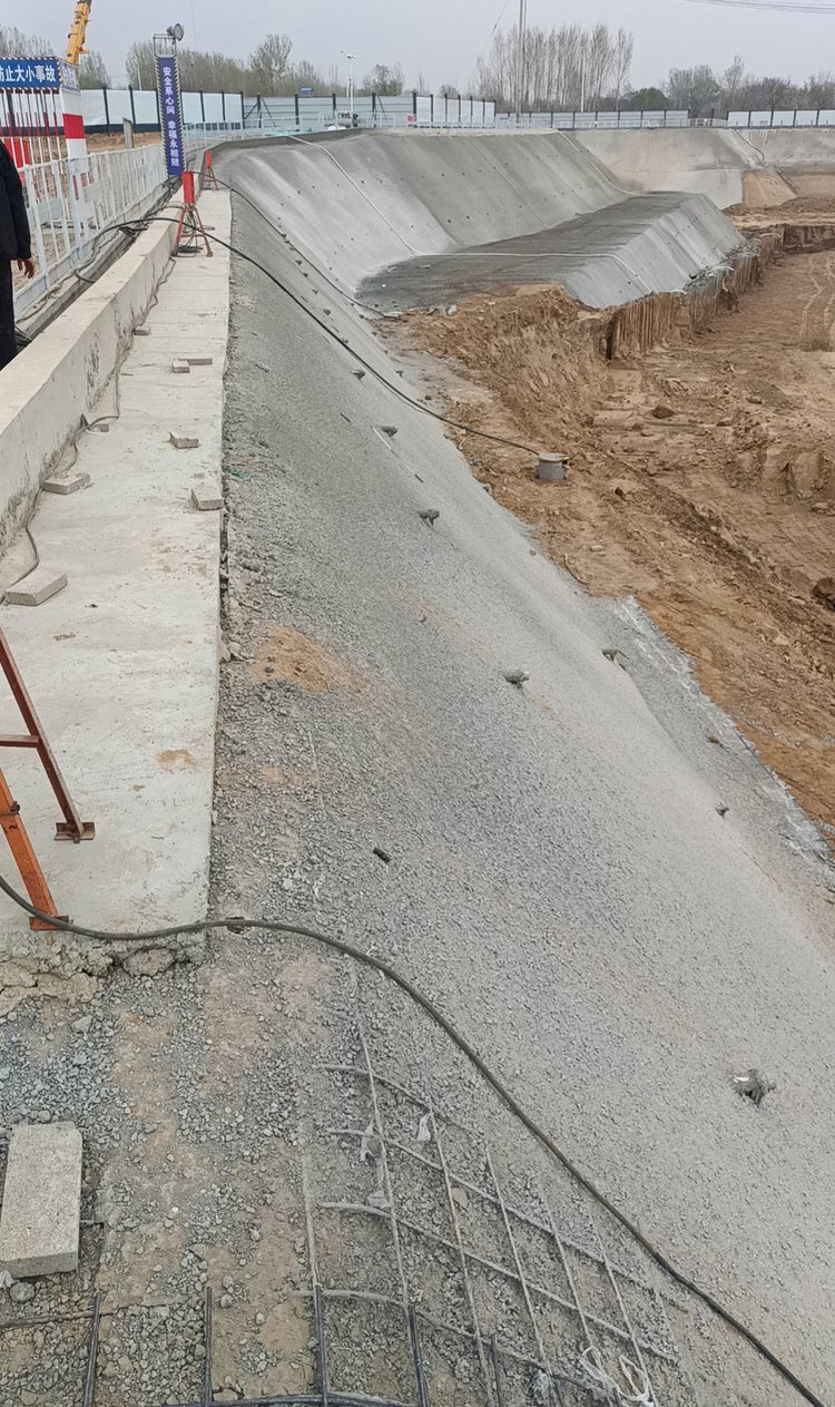 芜湖鸠江区挂网喷浆